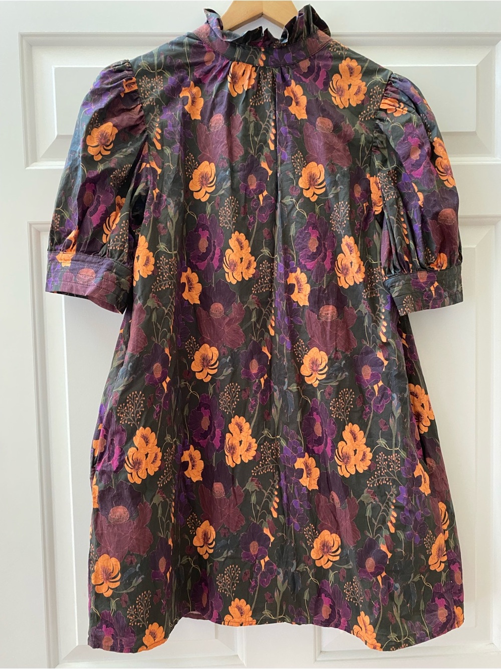 Hyacinth House Dress Spring Florals Cottagecore Spring Wedding Guest Dress Med - Picture 4 of 10